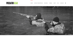 Desktop Screenshot of predatorgear.com
